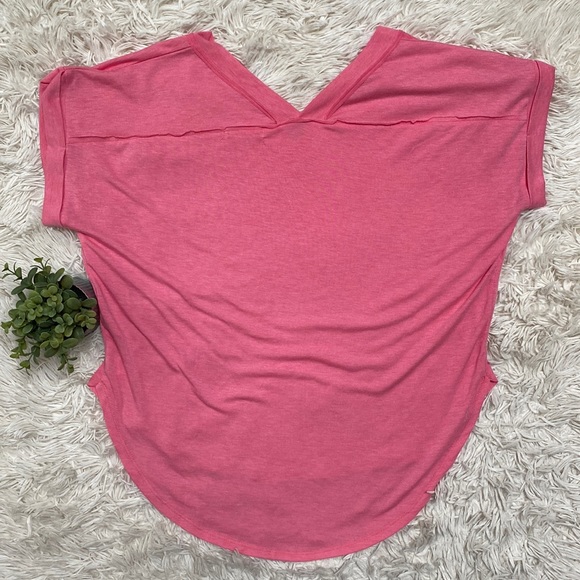 Cherish Dolman Sleeve V-Neck Top 💗 Pink - Picture 4 of 13